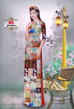 Vải áo dài lập thể 1803 AD 1803
